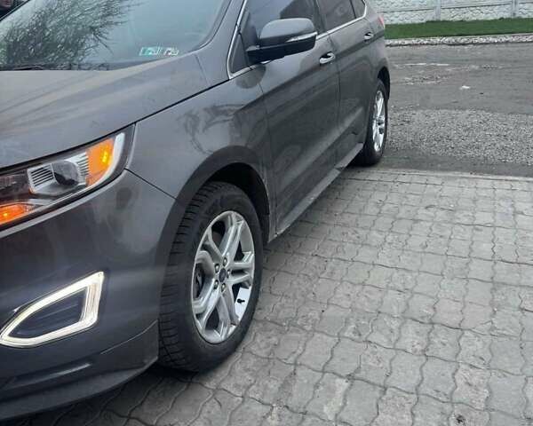 Серый Форд Эдж, объемом двигателя 3.5 л и пробегом 90 тыс. км за 17900 $, фото 2 на Automoto.ua