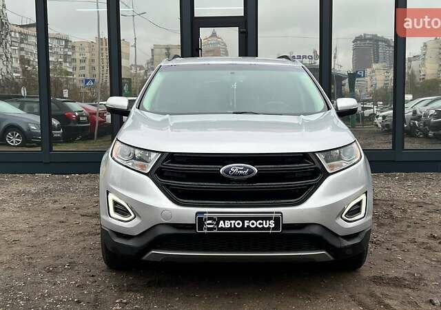 Сірий Форд Едж, об'ємом двигуна 2 л та пробігом 94 тис. км за 18990 $, фото 1 на Automoto.ua