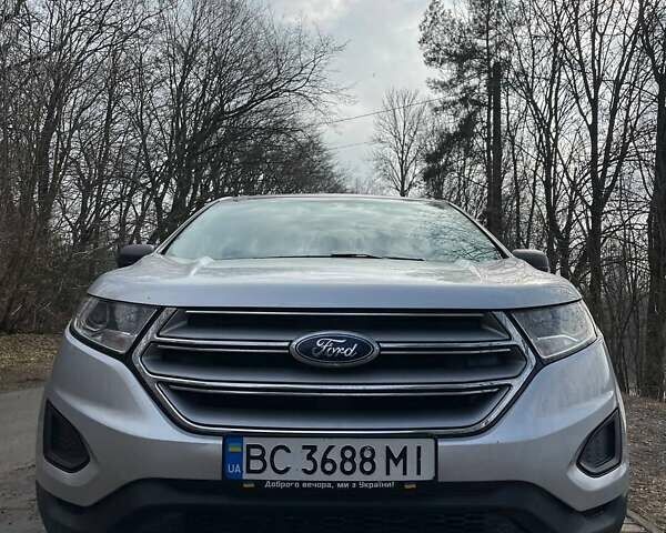 Серый Форд Эдж, объемом двигателя 2 л и пробегом 49 тыс. км за 18800 $, фото 5 на Automoto.ua