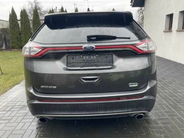 Серый Форд Эдж, объемом двигателя 2 л и пробегом 100 тыс. км за 10200 $, фото 5 на Automoto.ua