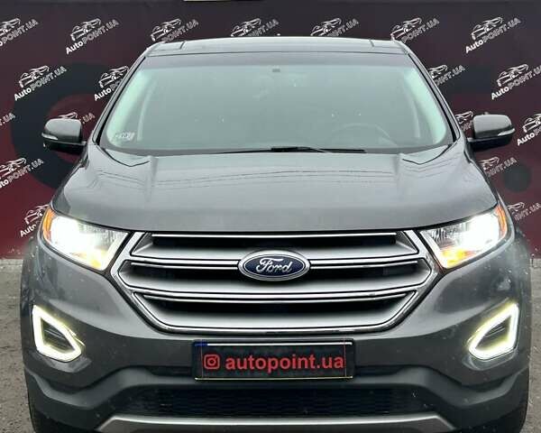 Серый Форд Эдж, объемом двигателя 2 л и пробегом 109 тыс. км за 21000 $, фото 1 на Automoto.ua