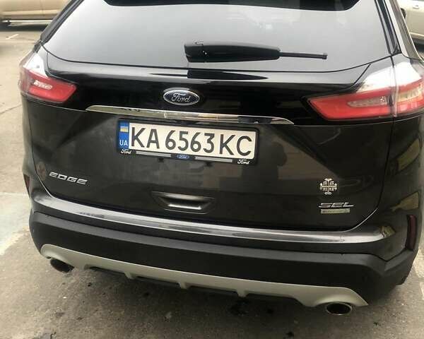 Серый Форд Эдж, объемом двигателя 2 л и пробегом 55 тыс. км за 26900 $, фото 8 на Automoto.ua