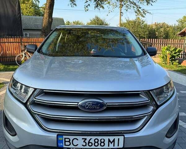 Серый Форд Эдж, объемом двигателя 2 л и пробегом 53 тыс. км за 15900 $, фото 3 на Automoto.ua