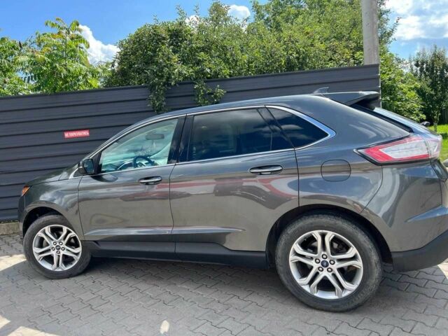 Серый Форд Эдж, объемом двигателя 2 л и пробегом 165 тыс. км за 16000 $, фото 1 на Automoto.ua