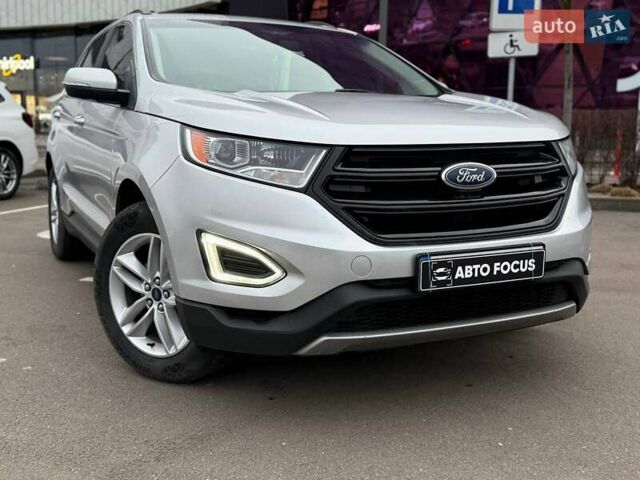 Серый Форд Эдж, объемом двигателя 2 л и пробегом 95 тыс. км за 16990 $, фото 6 на Automoto.ua