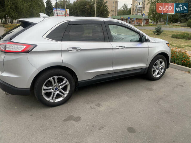 Серый Форд Эдж, объемом двигателя 2 л и пробегом 96 тыс. км за 20500 $, фото 2 на Automoto.ua