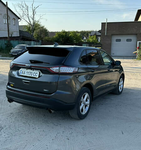 Сірий Форд Едж, об'ємом двигуна 2 л та пробігом 117 тис. км за 15300 $, фото 1 на Automoto.ua