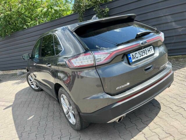 Серый Форд Эдж, объемом двигателя 2 л и пробегом 165 тыс. км за 16000 $, фото 2 на Automoto.ua