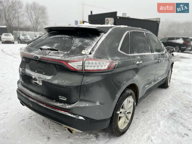 Серый Форд Эдж, объемом двигателя 2 л и пробегом 174 тыс. км за 12150 $, фото 3 на Automoto.ua