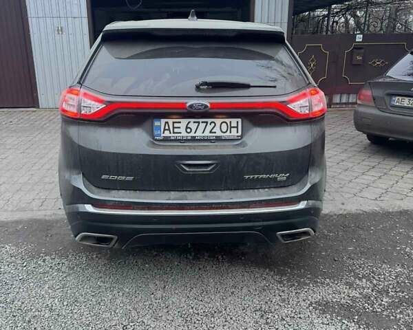 Серый Форд Эдж, объемом двигателя 3.5 л и пробегом 90 тыс. км за 17900 $, фото 5 на Automoto.ua