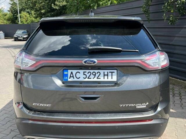 Серый Форд Эдж, объемом двигателя 2 л и пробегом 165 тыс. км за 16000 $, фото 3 на Automoto.ua