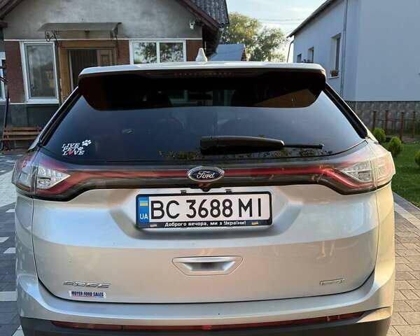 Серый Форд Эдж, объемом двигателя 2 л и пробегом 53 тыс. км за 15900 $, фото 32 на Automoto.ua