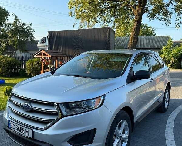 Серый Форд Эдж, объемом двигателя 2 л и пробегом 53 тыс. км за 15900 $, фото 4 на Automoto.ua