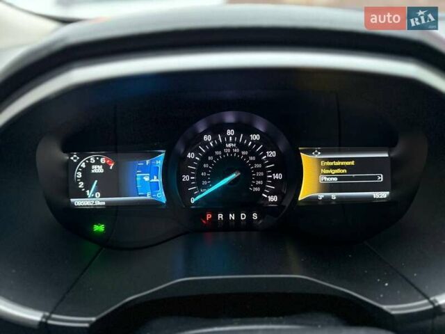 Серый Форд Эдж, объемом двигателя 2 л и пробегом 95 тыс. км за 16990 $, фото 18 на Automoto.ua