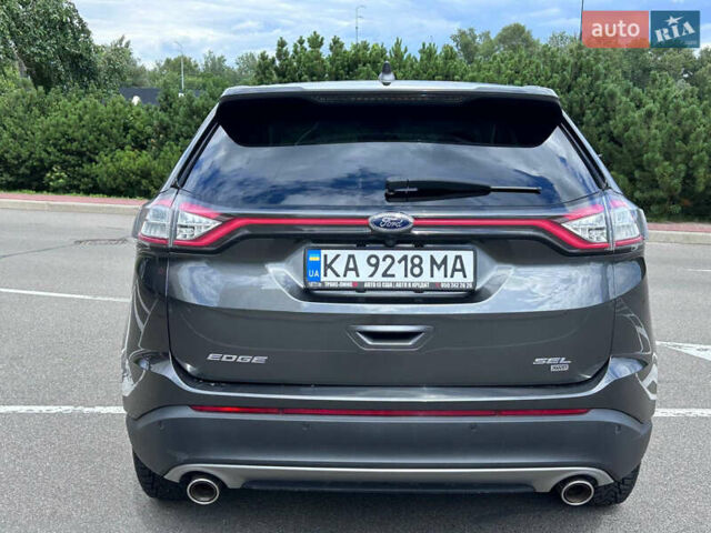 Серый Форд Эдж, объемом двигателя 3.5 л и пробегом 60 тыс. км за 17800 $, фото 16 на Automoto.ua