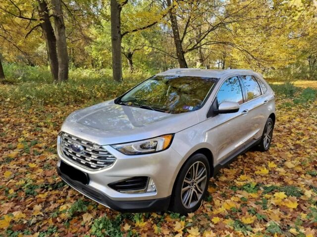 Серый Форд Эдж, объемом двигателя 2 л и пробегом 73 тыс. км за 13300 $, фото 3 на Automoto.ua