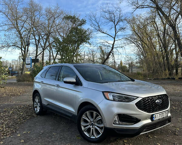 Серый Форд Эдж, объемом двигателя 2 л и пробегом 136 тыс. км за 18500 $, фото 29 на Automoto.ua