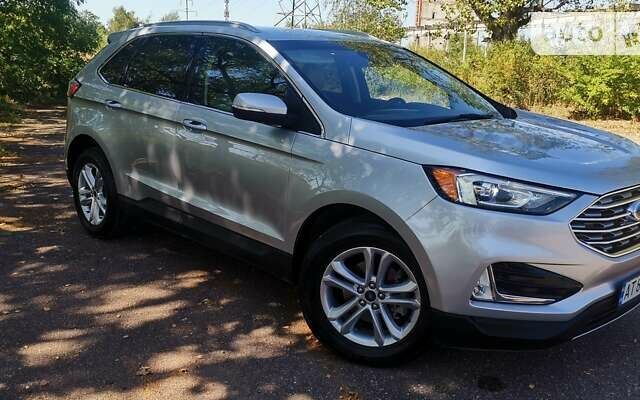 Серый Форд Эдж, объемом двигателя 2 л и пробегом 113 тыс. км за 20100 $, фото 9 на Automoto.ua