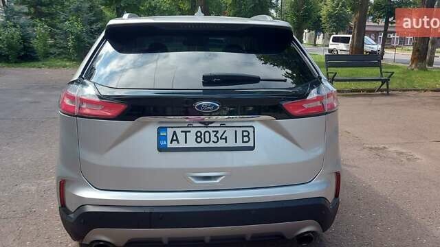 Серый Форд Эдж, объемом двигателя 2 л и пробегом 115 тыс. км за 17500 $, фото 5 на Automoto.ua