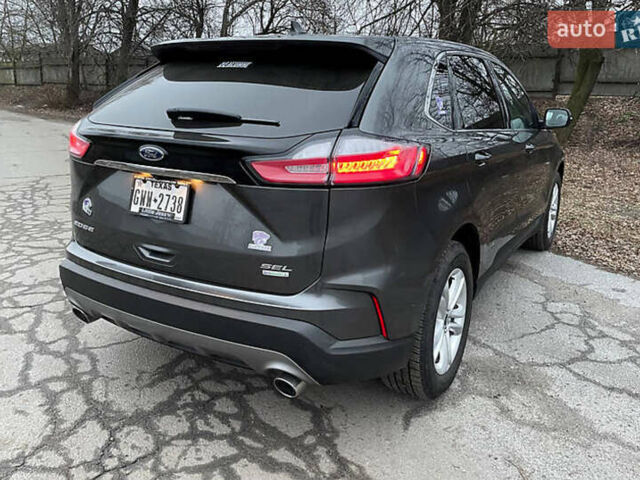 Серый Форд Эдж, объемом двигателя 2 л и пробегом 221 тыс. км за 17000 $, фото 7 на Automoto.ua