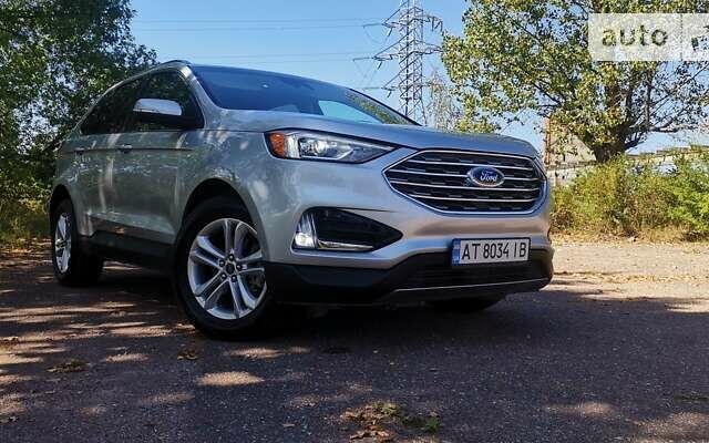 Серый Форд Эдж, объемом двигателя 2 л и пробегом 113 тыс. км за 20100 $, фото 7 на Automoto.ua