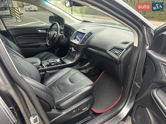 Серый Форд Эдж, объемом двигателя 2 л и пробегом 88 тыс. км за 17200 $, фото 21 на Automoto.ua