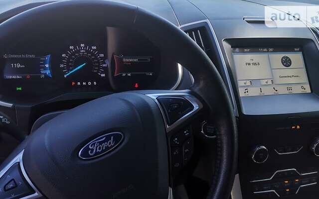 Серый Форд Эдж, объемом двигателя 2 л и пробегом 113 тыс. км за 20100 $, фото 27 на Automoto.ua