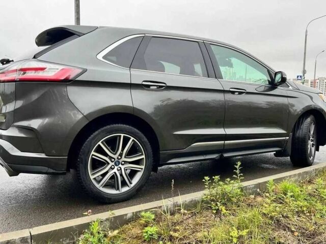 Серый Форд Эдж, объемом двигателя 2 л и пробегом 110 тыс. км за 10000 $, фото 3 на Automoto.ua