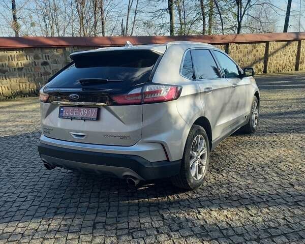 Серый Форд Эдж, объемом двигателя 2 л и пробегом 122 тыс. км за 18000 $, фото 5 на Automoto.ua