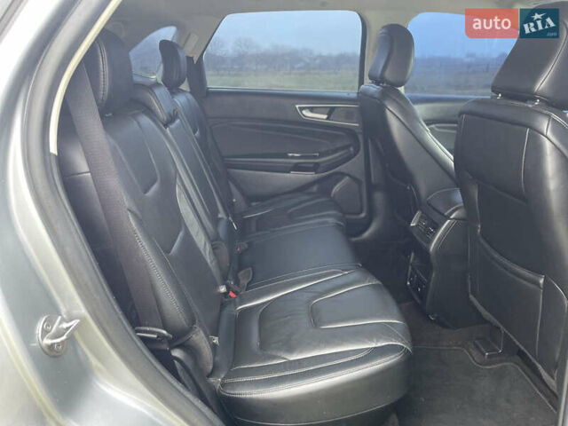 Серый Форд Эдж, объемом двигателя 2 л и пробегом 28 тыс. км за 19300 $, фото 29 на Automoto.ua