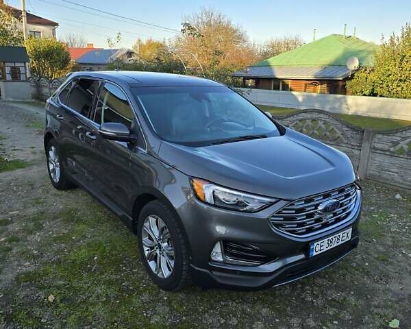 Форд Эдж 2019 в Черновцах на Automoto.ua Серый Форд Эдж, объемом двигателя 2 л и пробегом 123 тыс. км за 23500 $, фото 8 на Automoto.ua