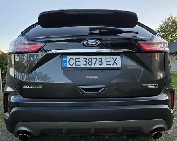 Форд Эдж 2019 в Черновцах на Automoto.ua Серый Форд Эдж, объемом двигателя 2 л и пробегом 123 тыс. км за 23500 $, фото 2 на Automoto.ua