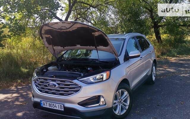 Серый Форд Эдж, объемом двигателя 2 л и пробегом 113 тыс. км за 20100 $, фото 21 на Automoto.ua