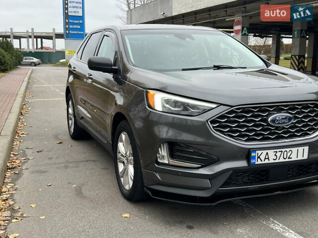 Серый Форд Эдж, объемом двигателя 2 л и пробегом 66 тыс. км за 20500 $, фото 6 на Automoto.ua