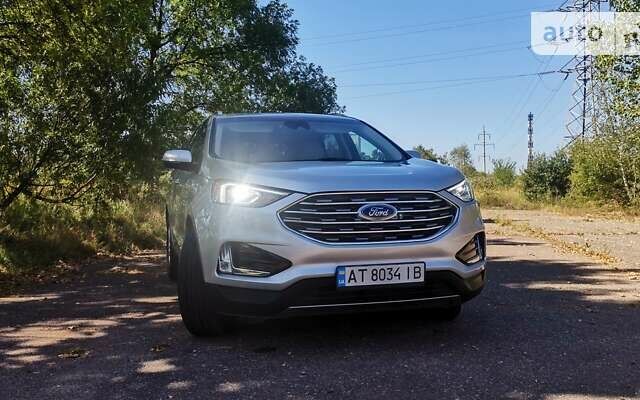 Серый Форд Эдж, объемом двигателя 2 л и пробегом 113 тыс. км за 20100 $, фото 17 на Automoto.ua