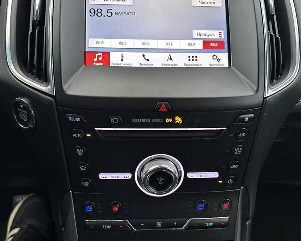 Серый Форд Эдж, объемом двигателя 2 л и пробегом 136 тыс. км за 18500 $, фото 4 на Automoto.ua