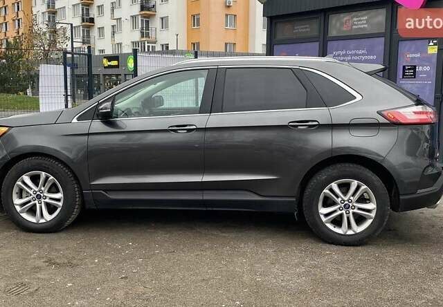 Серый Форд Эдж, объемом двигателя 2 л и пробегом 79 тыс. км за 23500 $, фото 3 на Automoto.ua