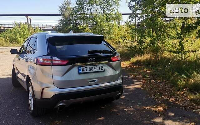 Серый Форд Эдж, объемом двигателя 2 л и пробегом 113 тыс. км за 20100 $, фото 12 на Automoto.ua