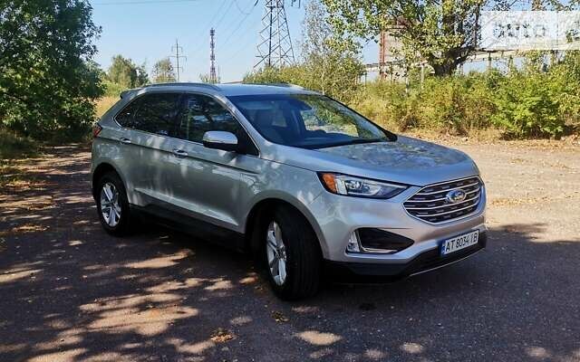 Серый Форд Эдж, объемом двигателя 2 л и пробегом 113 тыс. км за 20100 $, фото 15 на Automoto.ua