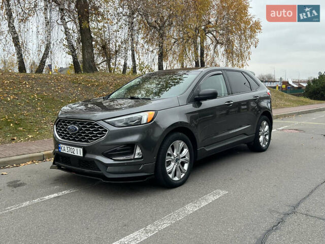 Серый Форд Эдж, объемом двигателя 2 л и пробегом 66 тыс. км за 20500 $, фото 1 на Automoto.ua