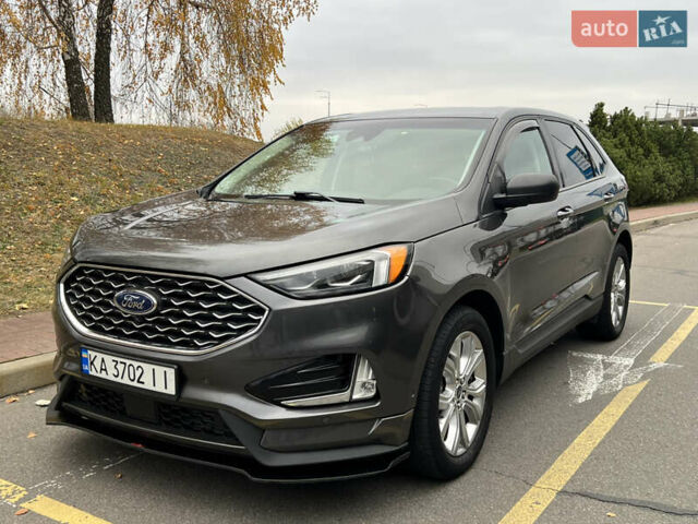 Серый Форд Эдж, объемом двигателя 2 л и пробегом 66 тыс. км за 20500 $, фото 10 на Automoto.ua