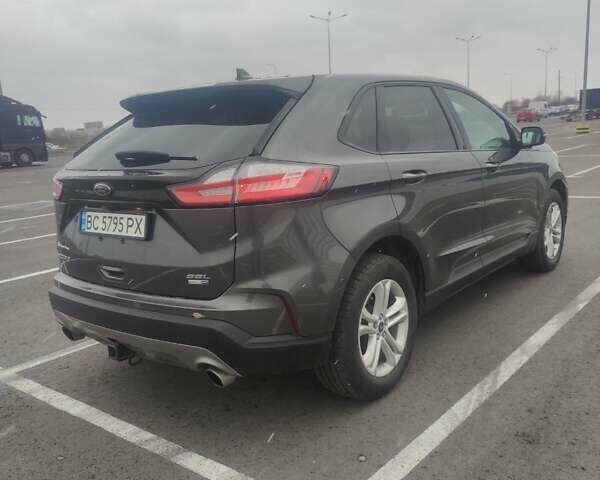 Серый Форд Эдж, объемом двигателя 2 л и пробегом 84 тыс. км за 22900 $, фото 2 на Automoto.ua