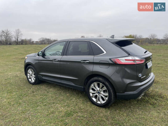 Серый Форд Эдж, объемом двигателя 2 л и пробегом 93 тыс. км за 19600 $, фото 9 на Automoto.ua