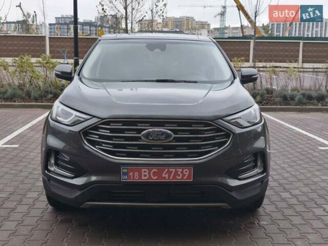 Серый Форд Эдж, объемом двигателя 2 л и пробегом 35 тыс. км за 18300 $, фото 1 на Automoto.ua