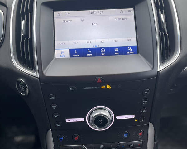 Серый Форд Эдж, объемом двигателя 2 л и пробегом 93 тыс. км за 19600 $, фото 28 на Automoto.ua