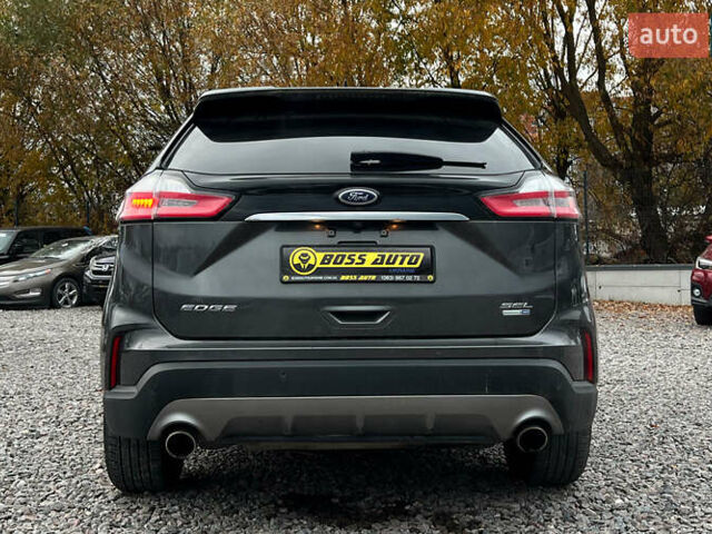 Серый Форд Эдж, объемом двигателя 2 л и пробегом 70 тыс. км за 19800 $, фото 4 на Automoto.ua