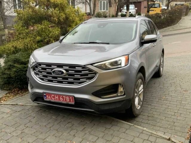 Серый Форд Эдж, объемом двигателя 2 л и пробегом 150 тыс. км за 15900 $, фото 1 на Automoto.ua