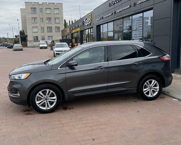 Серый Форд Эдж, объемом двигателя 2 л и пробегом 151 тыс. км за 18699 $, фото 3 на Automoto.ua