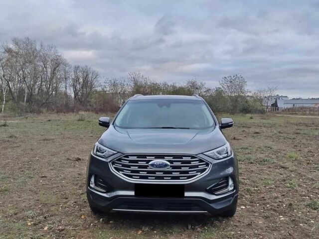 Серый Форд Эдж, объемом двигателя 2 л и пробегом 98 тыс. км за 12600 $, фото 1 на Automoto.ua