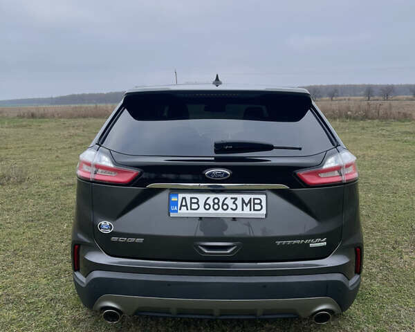 Серый Форд Эдж, объемом двигателя 2 л и пробегом 93 тыс. км за 19600 $, фото 13 на Automoto.ua